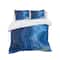 Designart 'Blue Agate Stone Design' Modern & Contemporary Bedding Set - Duvet Cover & Shams